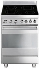SMEG C6IMX8 DeLuxe Elektrostandherd Induktion, Edelstahl, 60 cm, Energieeffizienzklasse A, mit 5 Jahren Garantie!