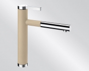 Blancolinee-S Silgranit-Look, Farbe anthrazit/chrom, 518438