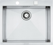 Franke Planar PPX 210-58, SlimTop, Flachrand, Edelstahl Glatt, mit Armaturenbank, 127.0197.848