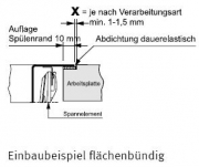 Franke Planar PPX 210-44, SlimTop, Flachrand, Edelstahl Glatt, mit Armaturenbank, 127.0197.857