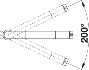 Blancovonda Control, Hochdruck Edelstahl geb�rstet, 518437