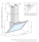Silverline Epsilon Deluxe 60 cm EPW 685.3 S Edelstahl-Schwarzglas