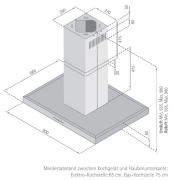 Silverline Vera Eco Isola 90 cm VEI 953.3 E Edelstahl. Mit 5 Jahren Garantie!
