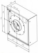 Silverline AWM 1150 Externer Motor