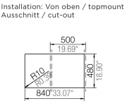 Schock Lotus D-100 A Einbau/Auflage, Polaris