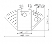 Schock Lotus C-150 U Unterbau, INKL. RESTESCHALE, Polaris