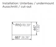 Schock Genius D-100 S U Unterbau, Croma