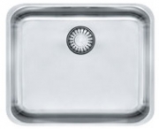 Franke Epos EOX 110-45 Edelstahl glatt (Stopfenventil) 122.0197.995