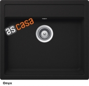 Schock Nemo N-100 A Einbau/Auflage, Onyx