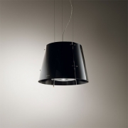 Elica Grace WH/F 51 Inselhaube Edelstahl, Glas weiss, 65414586A