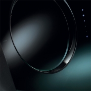 Elica OM Touch Screen BL/F/80 Wandhaube, Glas schwarz, 61612979/1. Mit 5 Jahren Garantie!