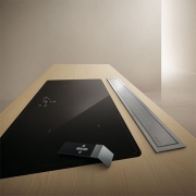 Elica Adagio IX/F/90 Arbeitsplattenhaube, Edelstahl, mit Motor, PRF0006197A