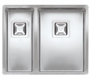 Reginox Texas 18x40 + 30x40, Edelstahlsple, Hauptbecken rechts, R28056