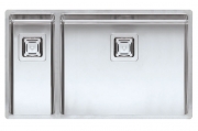 Reginox Texas 18x40 + 50x40, Edelstahlsple, Hauptbecken rechts, R28100