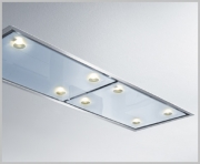 Gutmann Campo II 05 EM A Extern Deckenhaube, Edelstahl und Glas 116 cm, LED-Beleuchtung, ohne Motor, 05EM1160A. Mit 5 Jahren Garantie!