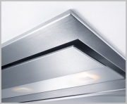 Gutmann Estrella II 06 EM A Extern Deckenhaube, Edelstahl und Glas 88 cm, mit LED-Beleuchtung, ohne Motor, 06EM880A. Mit 5 Jahren Garantie!