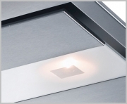 Gutmann Estrella II 06 EM A Extern Deckenhaube, Edelstahl und Glas 88 cm, mit LED-Beleuchtung, ohne Motor, 06EM880A. Mit 5 Jahren Garantie!