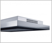 Gutmann Capa 07 EM A Extern Deckenhaube, Edelstahl und Glas 100 cm, mit LED-Beleuchtung, ohne Motor, 07EM1000A. Mit 5 Jahren Garantie!