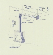 berbel Abluft-Set ECO II 125 Flach 1004739