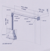 berbel Abluft-Set ECO III flach 125 doppelt 1004740