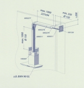 berbel Abluft-Set ECO II 150 Flach 1004733