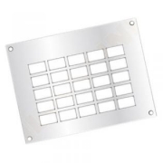 Silverline UADW 1 Umluftabdeckung, Edelstahl