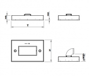 Gutmann 31 EM A Extern Einbaumodul, Edelstahl 120 cm, LED-Beleuchtung, ohne Motor, 31EM1200A. Mit 5 Jahren Garantie!