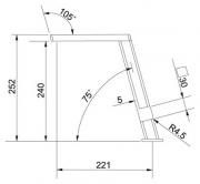 Franke Planario Tower Edelstahl-Optik Einhebelmischer Festauslauf 115.0197.407