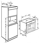 SMEG CMS8451A Nostalgie Einbau-Kaffeevollautomat, Anthrazit Gold/Messing Antik-Design, mit 5 Jahren Garantie!