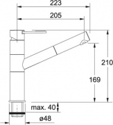 Franke BAT 251 Edelstahl-Optik 115.0197.449