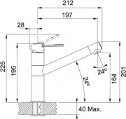 Franke BAT 250 Edelstahl-Optik 115.0197.448
