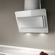 Elica Belt WH/F/55 Wandhaube Weissglas, PRF0038445A