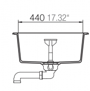 Schock Mono D-100 U Unterbau, Puro