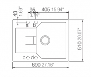 Schock Manhattan D-100 XSU Unterbau, Croma
