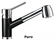 Schock Pila Schlauchbrause Hochdruck, Cristadur, Farbe Puro