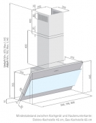 Silverline Taurus 60 cm TSW 653 S Edelstahl-Schwarzglas. Mit 5 Jahren Garantie!