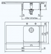 Rieber Speedline 100, Becken rechts, 1012230