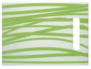 Schock Glasschneidbrett gross weiss-grn, 629075/1