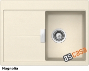 Schock Horizont D-100 S A Einbau/Auflage, INKL. GLASSCHNEIDBRETT, Magnolia