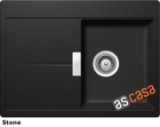 Schock Horizont D-100 S U Unterbau, INKL. GLASSCHNEIDBRETT, Stone