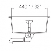 Schock Mono D-100 S A Einbau/Auflage, Puro