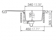 Schock Mono D-100 S U Unterbau, Polaris