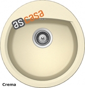 Schock Manhattan R-100 A Einbau/Auflage, Nero