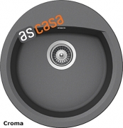 Schock Manhattan R-100 A Einbau/Auflage, Onyx