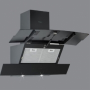 Silverline Trinity TTW 953 W Edelstahl/Weiglas Wandhaube, mit LED-Beleuchtung. Mit 5 Jahren Garantie!