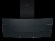 Silverline Trinity TTW 653 S Schwarz/Schwarzglas Wandhaube, mit LED-Beleuchtung. Mit 5 Jahren Garantie!
