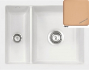 Systemceram KeraDomo MERA 60 U in SAND, mit 5 Jahren Garantie