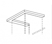 Gutmann Rosette fr Wandhauben/Trme, RW 511 EDS