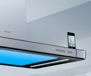 Gutmann Conecta 69 I A Extern Inselhaube, Edelstahl 105 cm, ohne Motor, 69I1000A. Mit 5 Jahren Garantie!