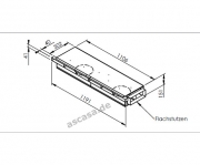 Gutmann Invisible 04 EM Extern Einbaumodul, unsichtbare Absaugung, ohne Motor, INV04EM. Mit 5 Jahren Garantie!